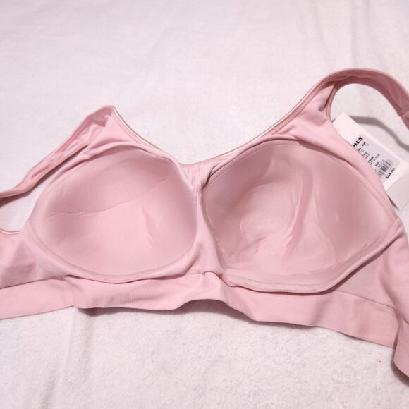 Bali Bra Size  XL Pink Comfort Flex Fit Wireless Style 3488 - Picture 7 of 9